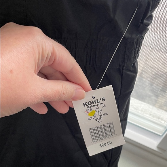 NWT boys ZeroXposure snow bib black size XL 18/20 style Q57211 - Picture 4 of 5